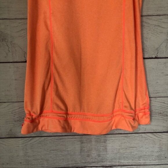 Layer 8 Neon Orange Racerback Athletic Tank Top S - Picture 6 of 6